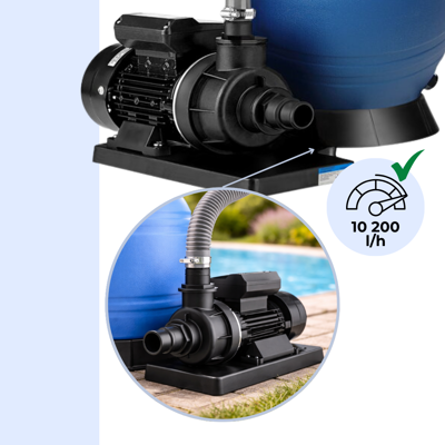 Písková filtrace k bazénu