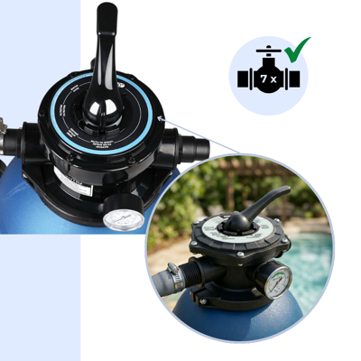 Písková filtrace k bazénu