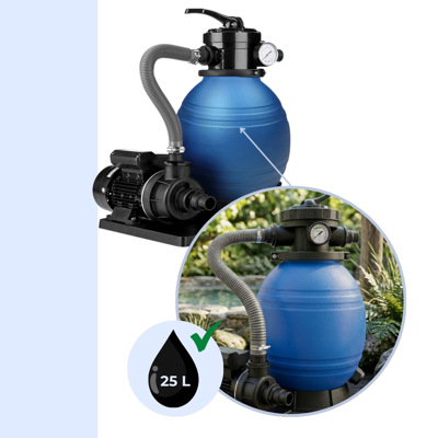 Písková filtrace k bazénu