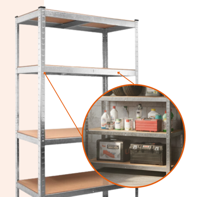 Regál s vysokou nosností