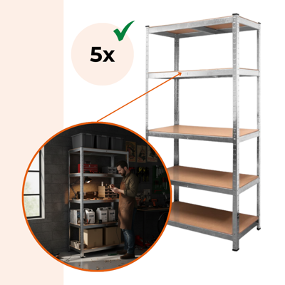 Regál s vysokou nosností