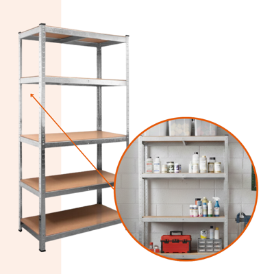 Regál s vysokou nosností