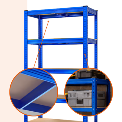 Regál s vysokou nosností