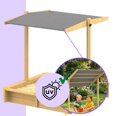 Pískoviště se stříškou