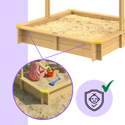 Pískoviště se stříškou