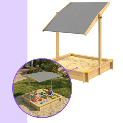 Pískoviště se stříškou