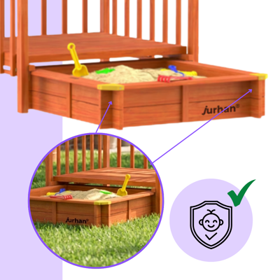 Pískoviště s verandou