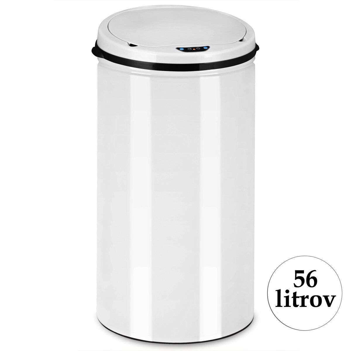 Bezdotykovy Odpadkovy Kos Automaticke Otevirani 56 Litru Bily Jurhan Cz