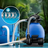 Písková filtrace k bazénu AQUA, 10200 l/h, modrá