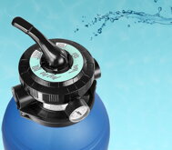 Písková filtrace k bazénu AQUA, 10200 l/h, modrá
