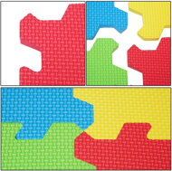 Pěnová podložka pro děti PUZZLE, 86 dílů, vícebarevná