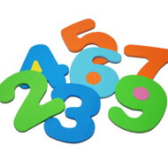 Pěnová podložka pro děti PUZZLE, 86 dílů, vícebarevná