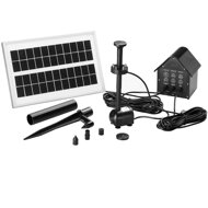 LED solární čerpadlo s akumulátorem a solárním panelem