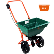 Posypový vozík SEED, 25l, zelená/oranžová