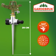 Impulzní zavlažovač trávníku SVEN s hrotem, 29cm