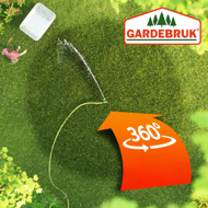 Impulzní zavlažovač trávníku SVEN s hrotem, 29cm