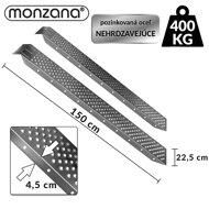 2-dílný set nájezdová rampa - 400kg