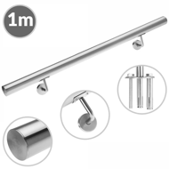 Nerezové madlo CHROME, 4,2x100cm, stříbrná