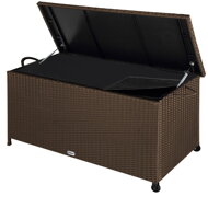 Polyratanový úložný box RICCO, 122x56 61cm, hnědá