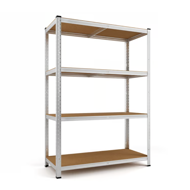 Regál s vysokou nosností HEAVY, max. 700 kg, 160x90x40 cm, stříbrná