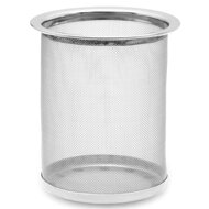 Čajník se sítkem TEA 1,2L, průsvitná, stříbrná