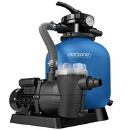 Písková filtrace k bazénu AQUA 9 600 l/h, modrá