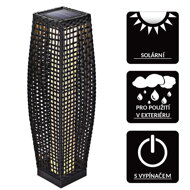 LED solární světlo do zahrady