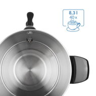Vařič na víno/čaj COZY, 8,3l, stříbrná