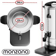 Vařič na víno/čaj COZY, 8,8l, stříbrná
