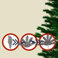 Umělý vánoční stromeček RUDOLPH, 150cm, zelená