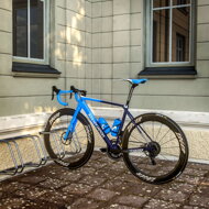 Stojan na 2 kola BIKE, 50x32x27cm, stříbrná