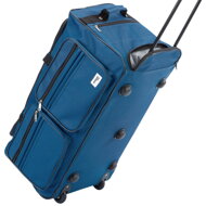 Cestovní taška na kolečkách modrá 85 l 