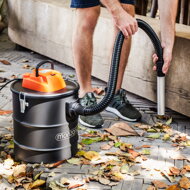 Vysavač na popel BENEDIKT, 1200 W, 18 kPa, černá/oranžová
