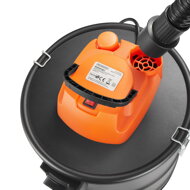 Vysavač na popel BENEDIKT, 1200 W, 18 kPa, černá/oranžová
