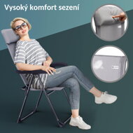 Hliníková zahradní židle 