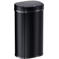 Senzorový odpadkový koš DEUS, 58 litrů, černá