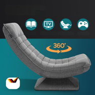 Lenoška ABERDEEN, 87x60x105cm, šedá