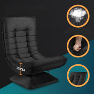 Lenoška ABERDEEN, 87x60x105cm, černá