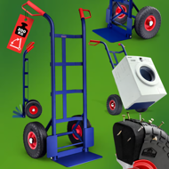 Rudl sklápěcí CART, max. 200kg, modrá