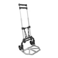 Výškově stavitelný rudl TROY, max. 80kg, stříbrná/černá