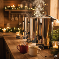 Vařič na víno/čaj COZY, 20l, stříbrná