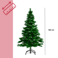 Umělý vánoční stromeček RUDOLPH, 150cm, zelená