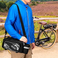 Taška na kolo BIKER, 13l, 35x23x15cm, černá