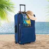 Sada cestovních kufrů TRAVEL 5-dílná, půlnoční modrá