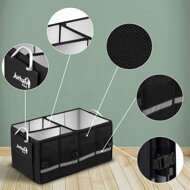 Organizér do kufru auta LEROY 63 L s izolací, 60x35x30cm, černá