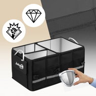 Organizér do kufru auta LEROY 63 L s izolací, 60x35x30cm, černá
