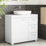 Skříňka pod umyvadlo IVY, 30x70x64 cm, bílá