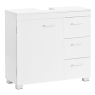 Skříňka pod umyvadlo IVY, 30x70x64 cm, bílá
