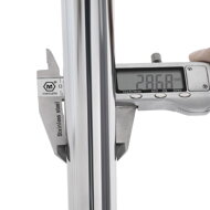 Stojan na oblečení IRENE na kolečkách, max.130kg, 150x45x160cm, stříbrná