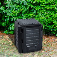 Zahradní kompostér COMPOGREEN, 380l, černá